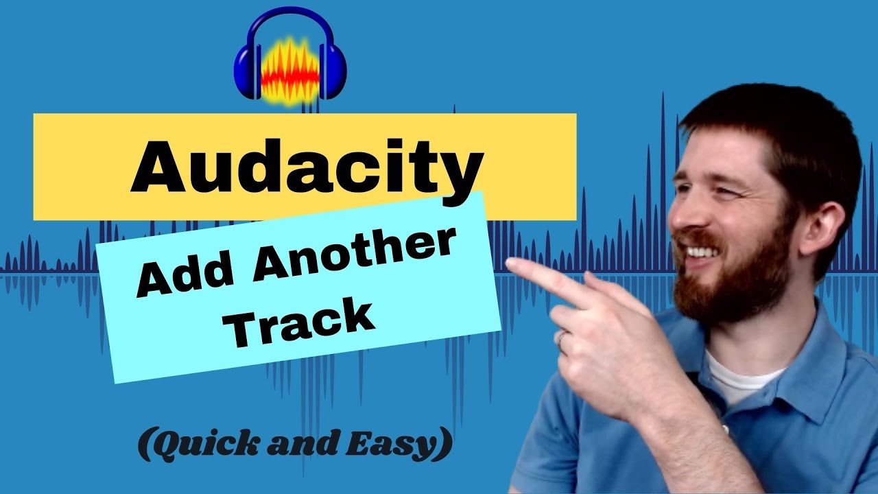 Audacity Как добавить еще один трек, вставить несколько аудиодорожек в Audacity