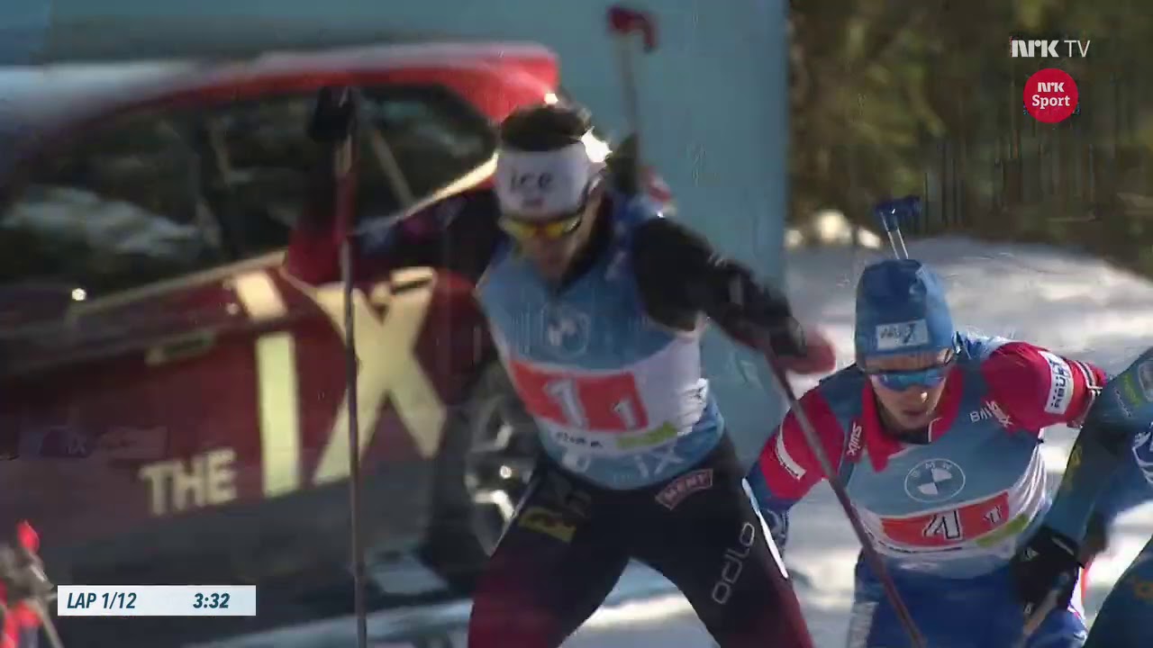 Biathlon World Championship 2021, relay, men (Norwegian commentary)