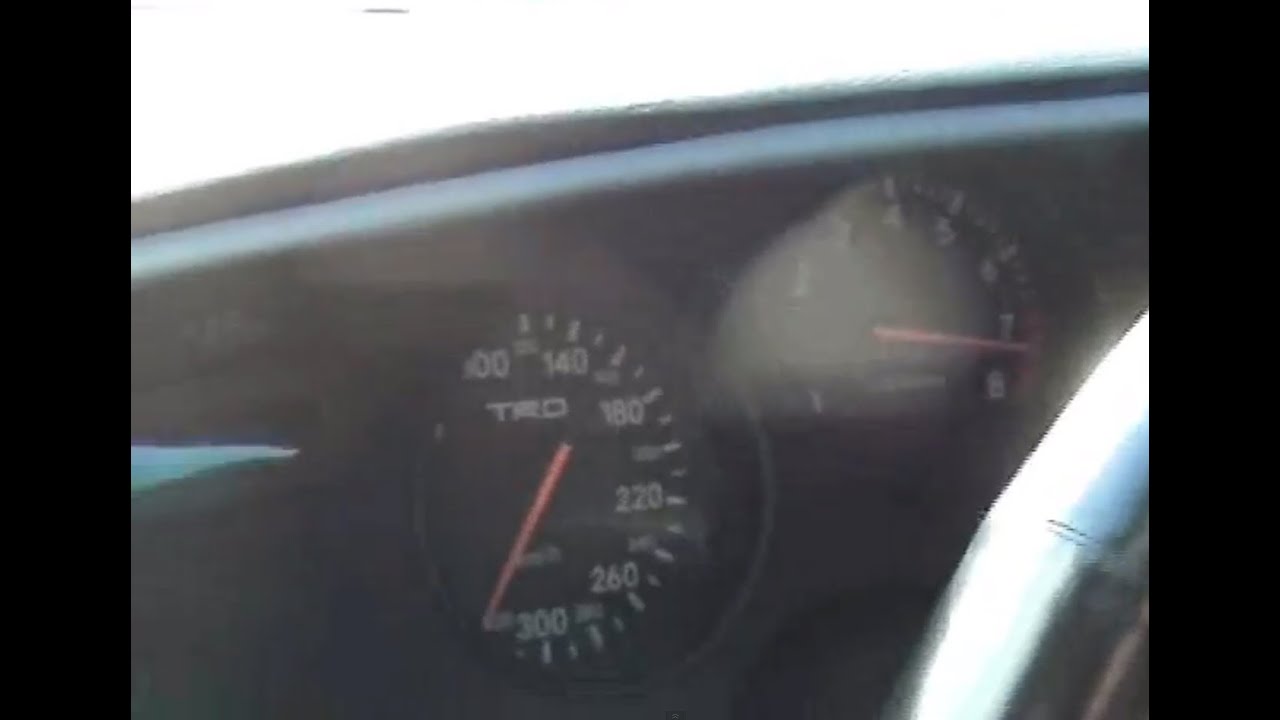 Supra with Truck turbo 330km/h!