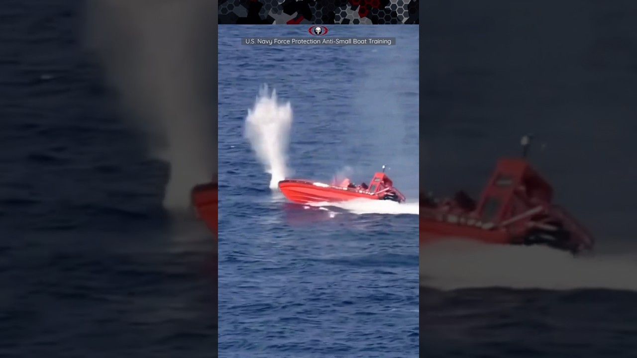 Shooting Up Boat to Defend Ship