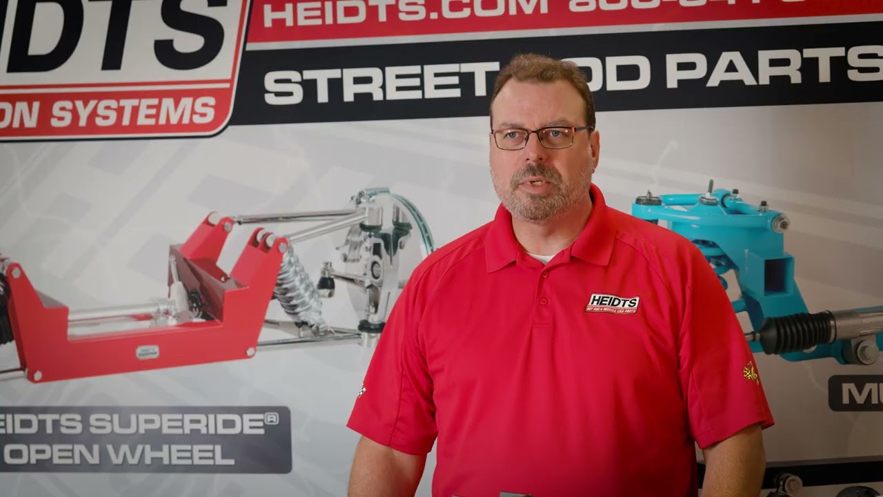 Heidts Universal IFS  Measurements. How to and flexibility for a variety of vehicles
