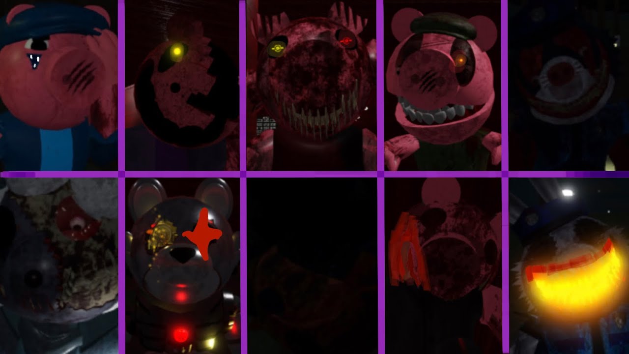 All remastered jumpscares in piggy the eyes of truth
