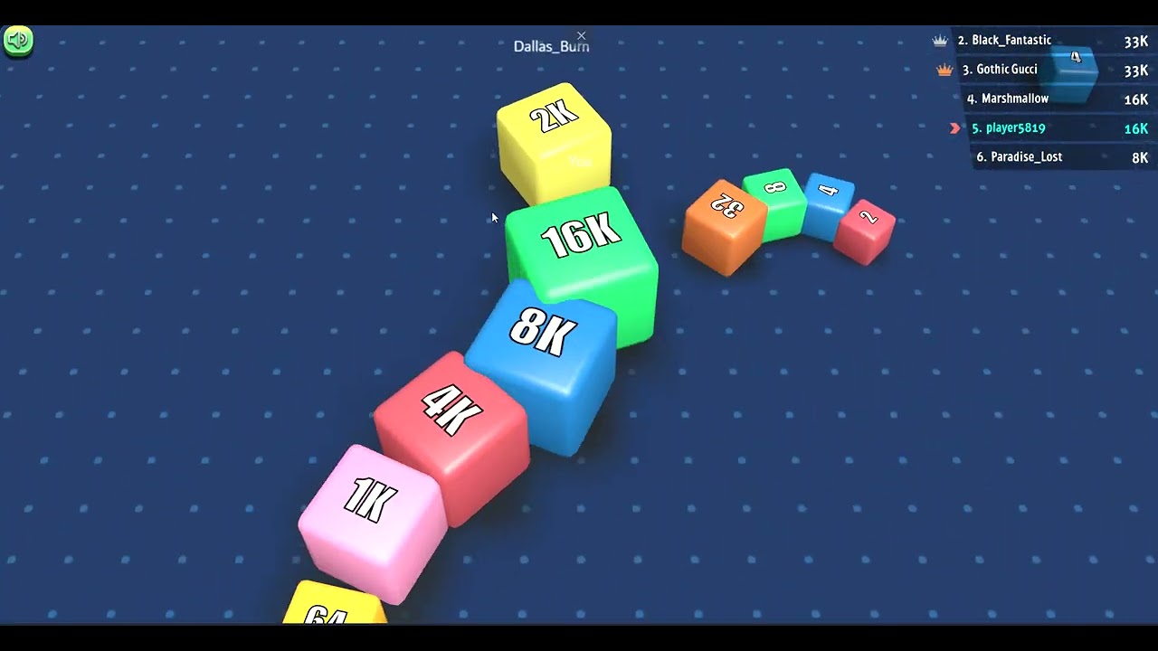 cubes 2048 oynuyorum:)