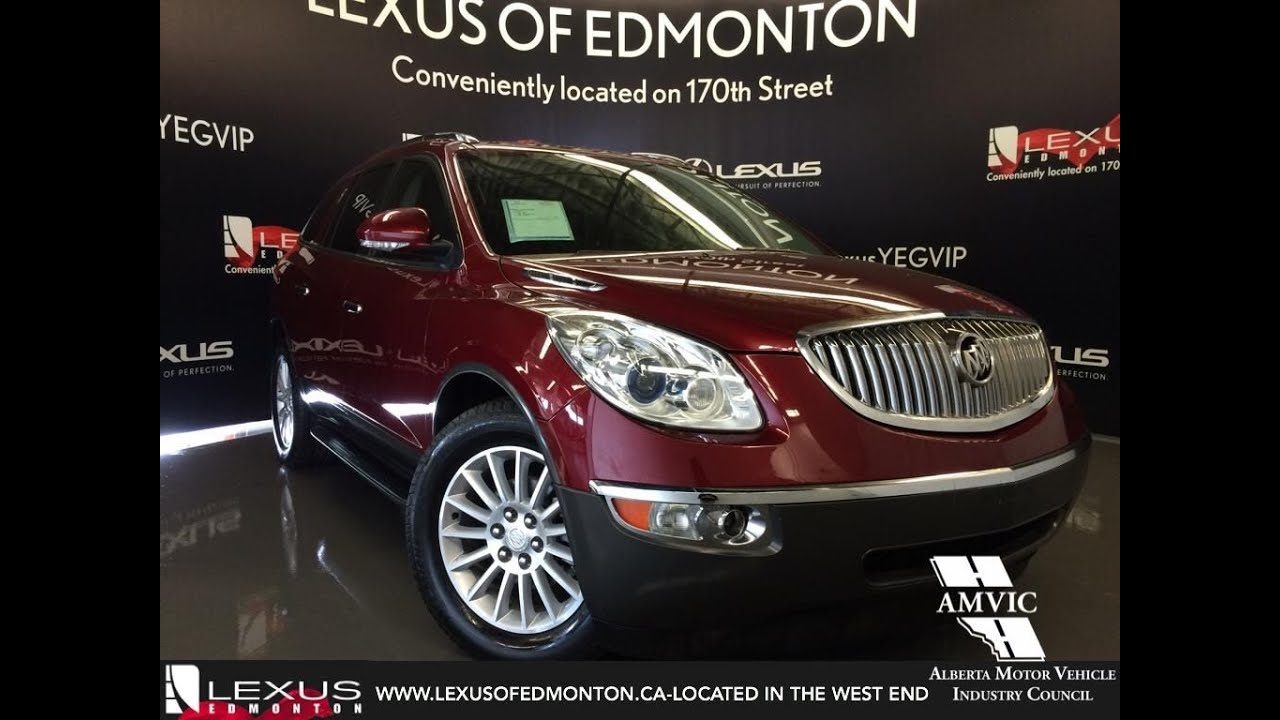 Used 2010 Red Buick Enclave AWD CXL1 Walkaround Review | Vegreville Alberta