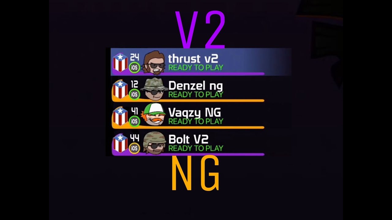 Mini Militia: V2 vs NG [CLANWAR!] Part 1 (Read Description)