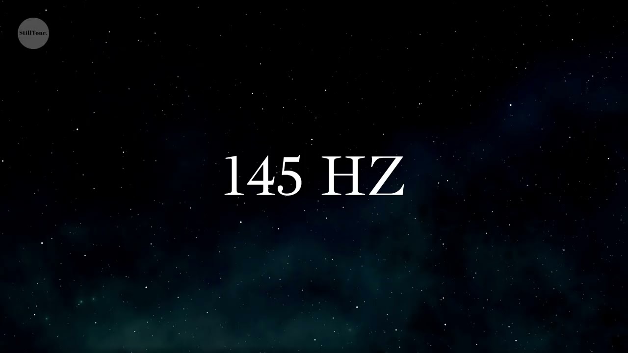 145 Hz Steady Tone for Productive Work & Focused Attention