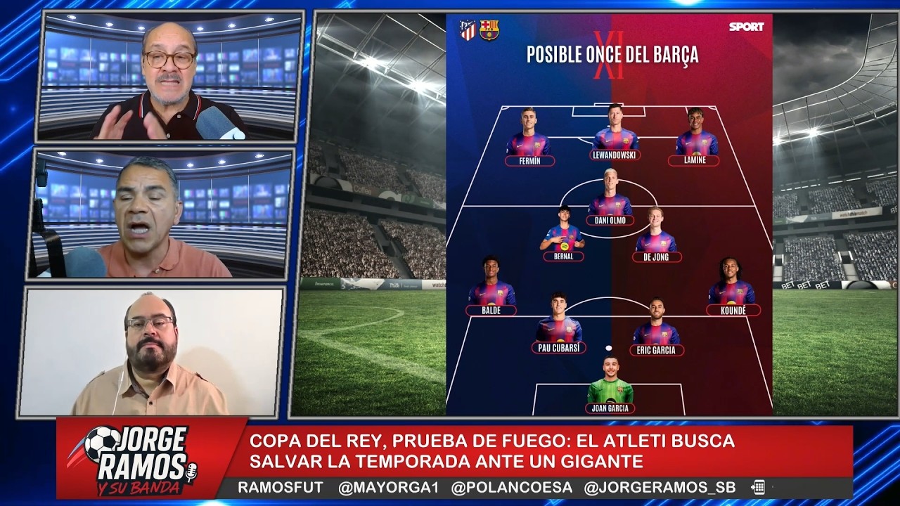 💥Semifinal caliente: el Barça favorito sobre un Atleti en busca de milagro.