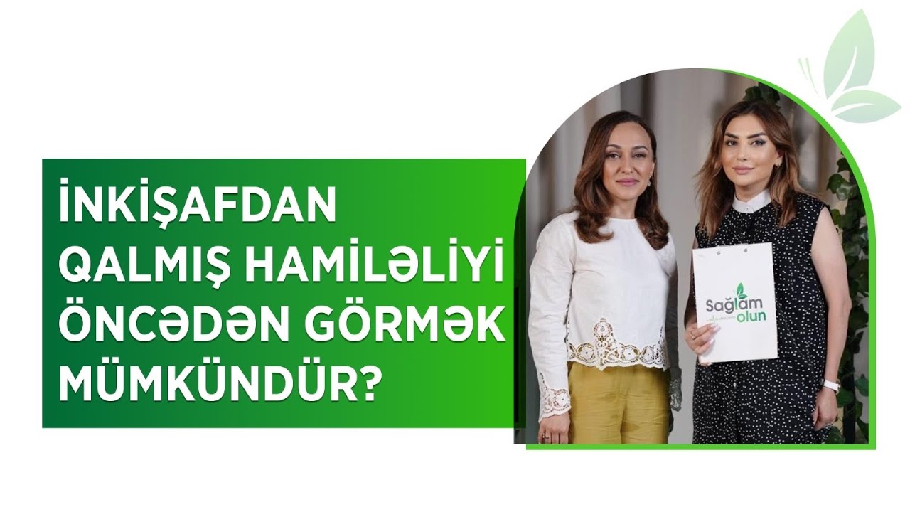 İnkişafdan qalmış hamiləliyi öncədən görmək mümkündür? #hamiləlik #ginekoloq #kesfet