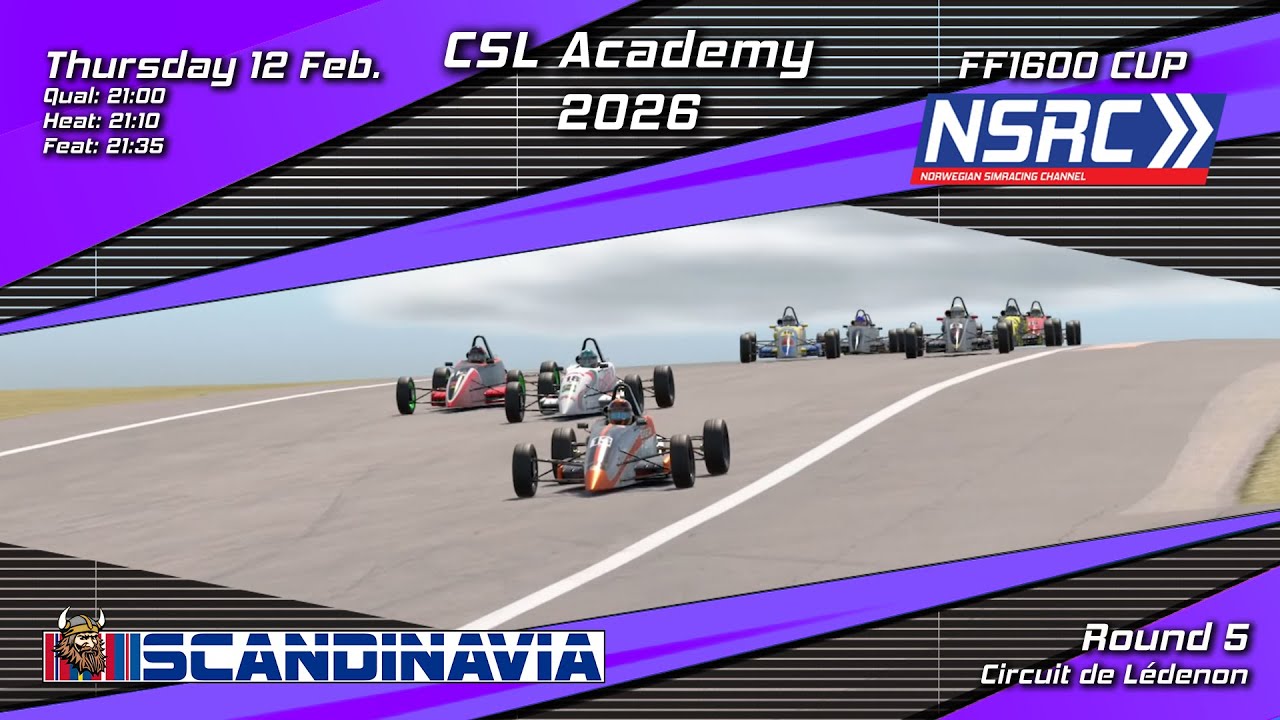 CSL Academy Round 5 at Circuit de Ledenon