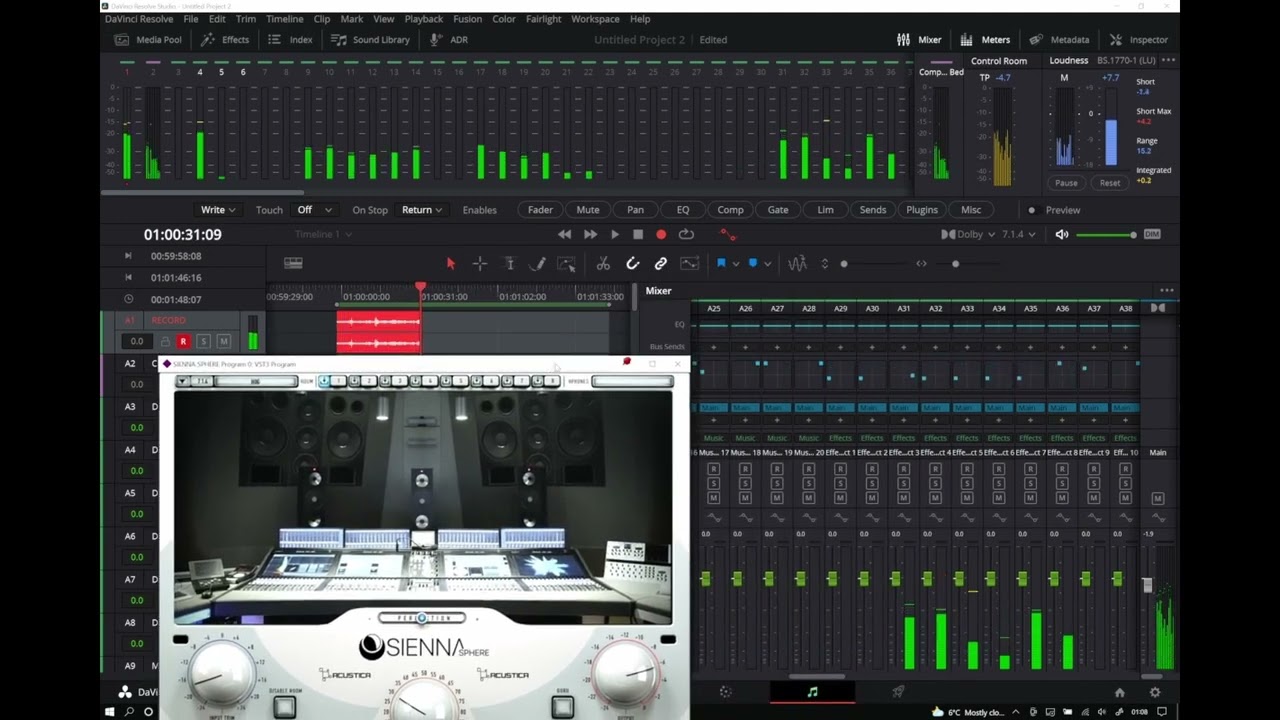 Sienna Sphere Windows Dolby Atmos B-Chain Routing