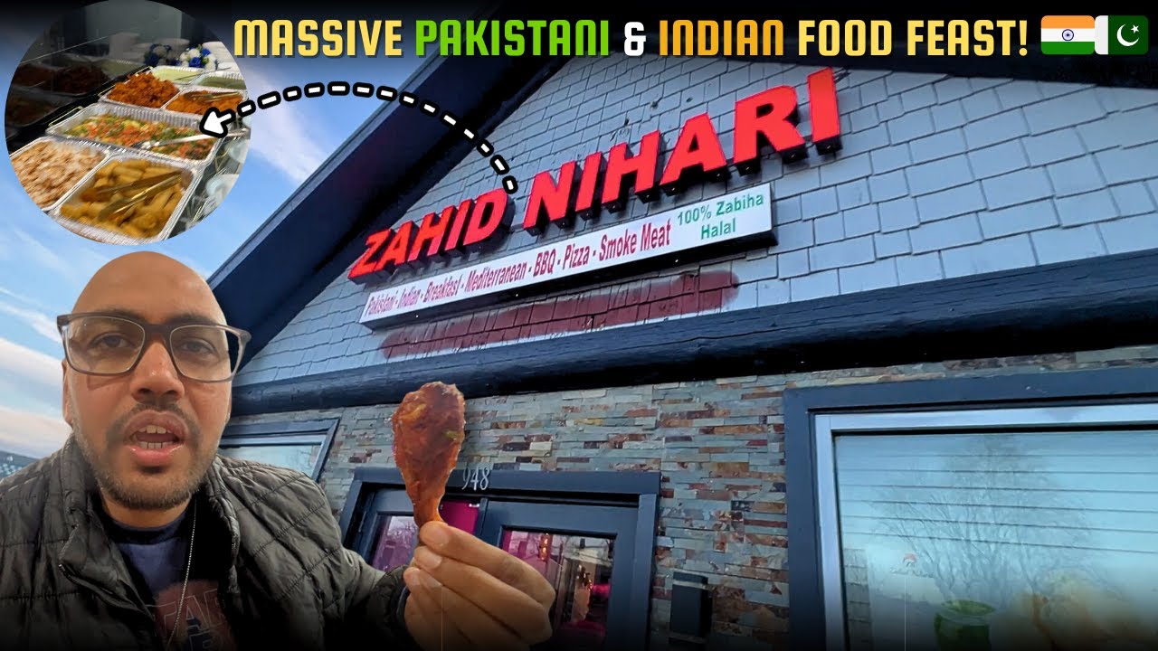 Zahid Nihari Buffet Tour | Indian & Pakistani Food Feast