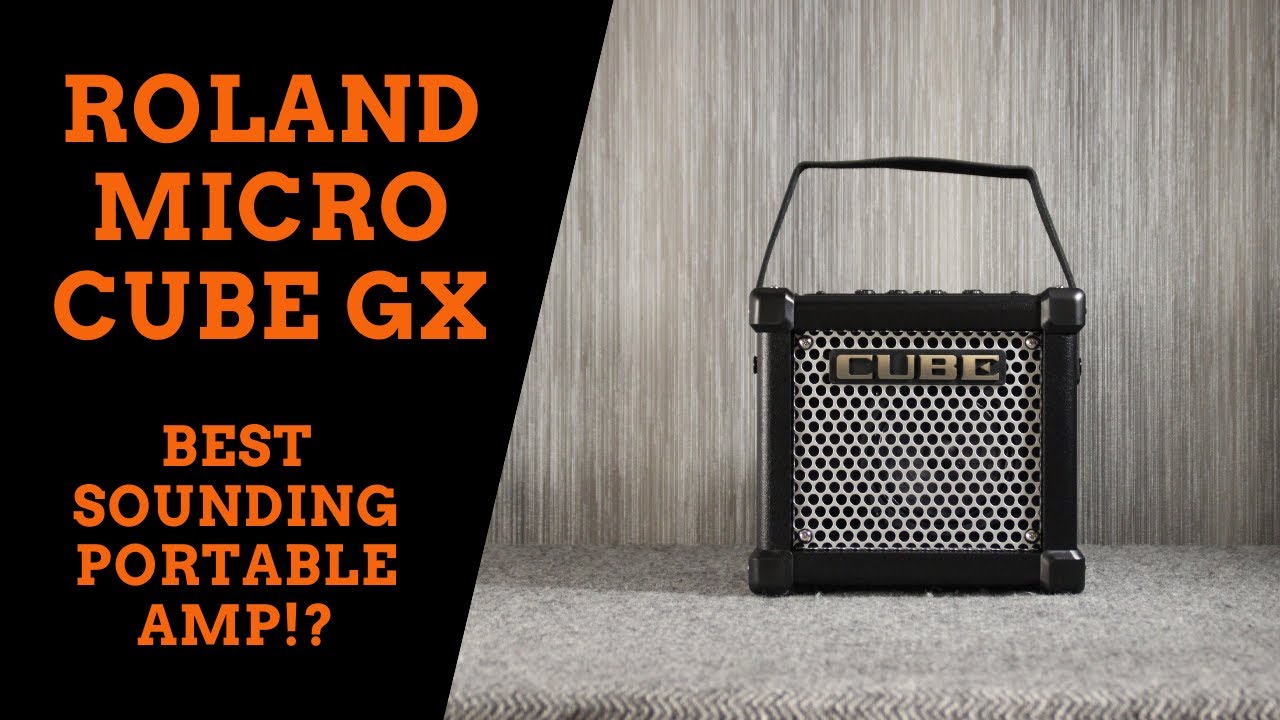 Roland Micro Cube GX Sound Demo (no talking playthrough)