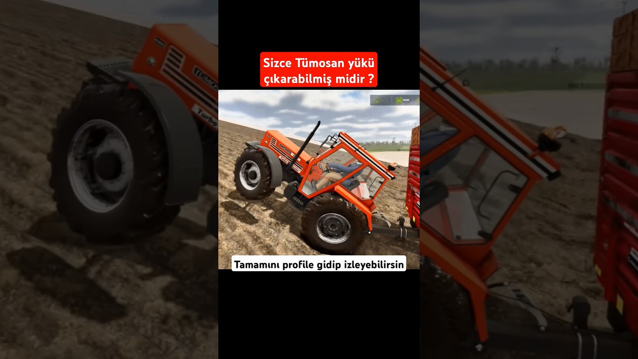 efsane #g&uuml;&ccedil;denemesi #55ragnar #farmingsimulator25 #t&uuml;mosan