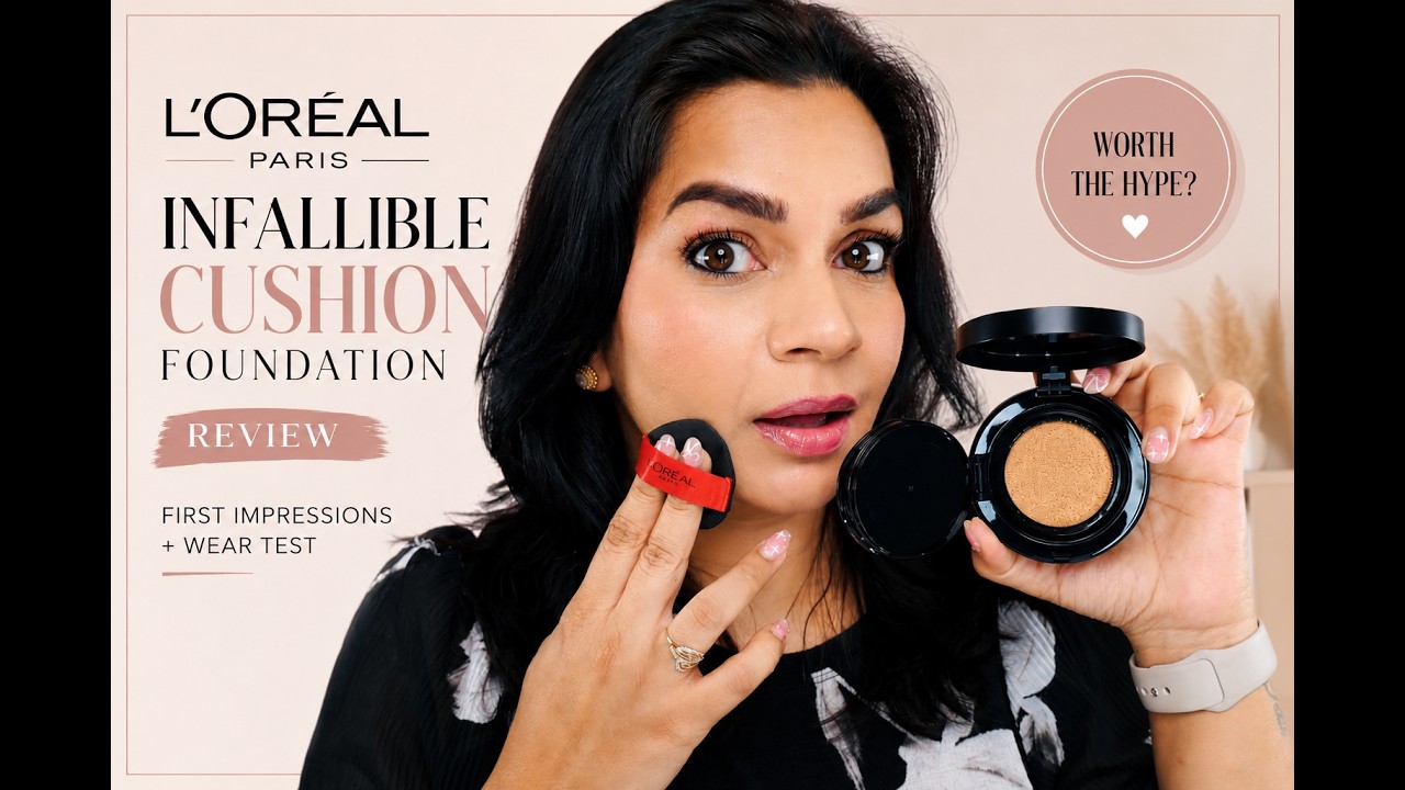 Обзор нового тонального крема-кушона от L'Or&eacute;al | Действительно ли он оправдывает свою популярнос...