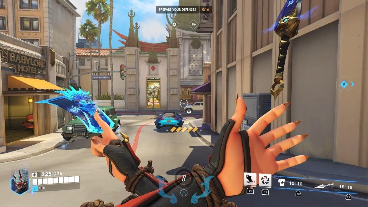 Overwatch online match New weapon for Kiriko