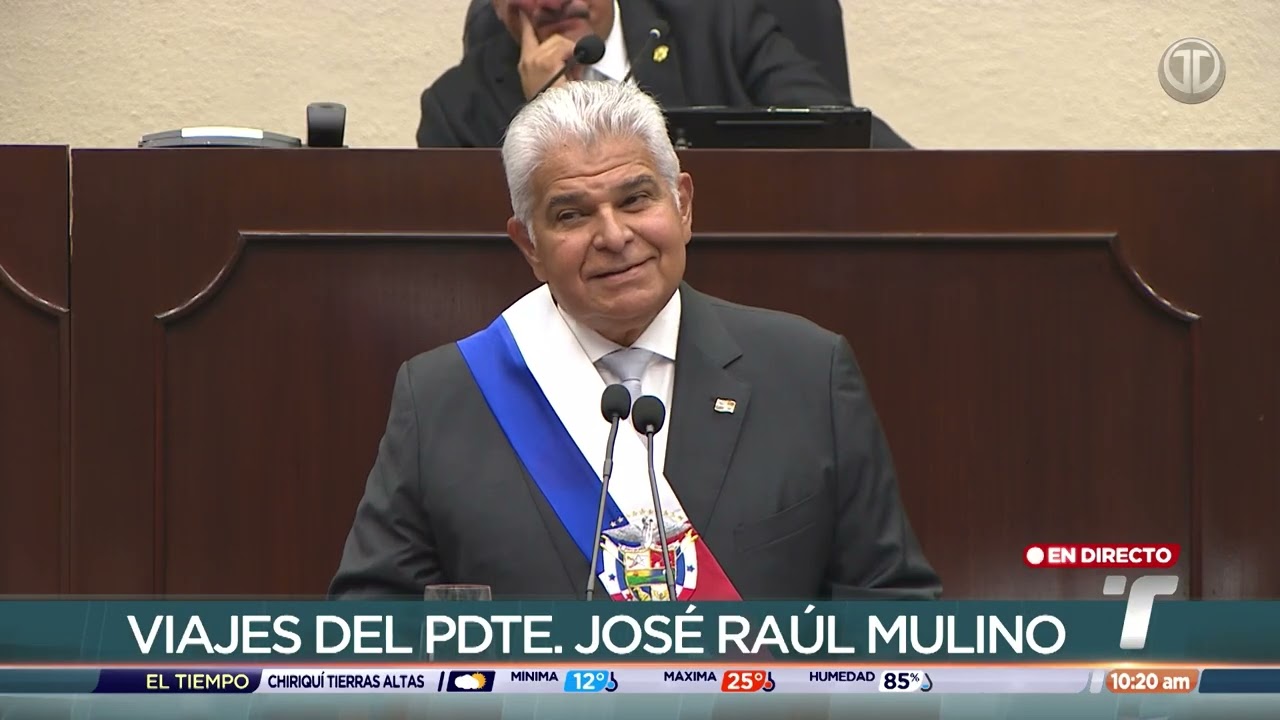Presidente de Panamá, José Raúl Mulino, rinde informe a la Nación: 2 de enero de 2026