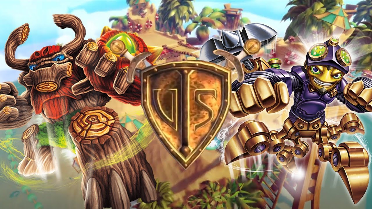 Tree Rex Vs Spy Rise PVP Arena battle Skylanders Swapforce (Local)