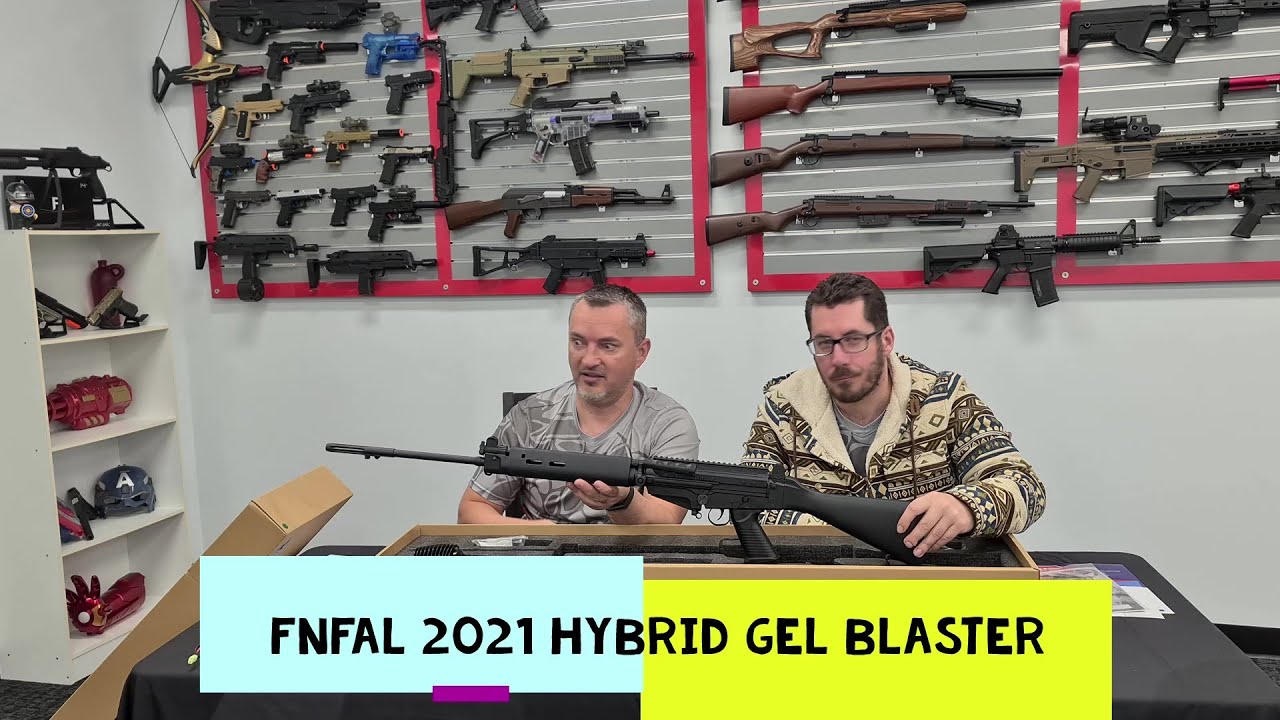 Гибридный гелевый бластер FNFAL 2021 от X-Force Tactical