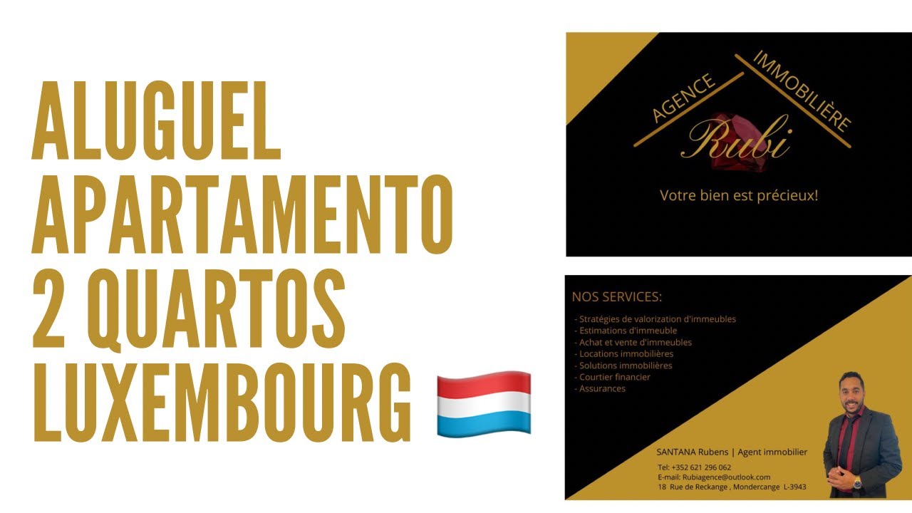 Apartamento 2 quartos para morar em Luxemburgo 🇱🇺 ! Conheça esse imóvel 🏡