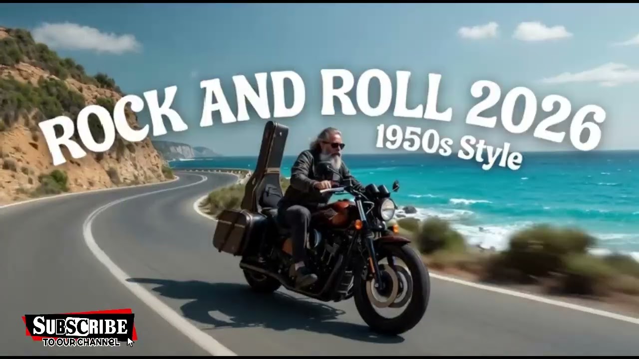 ROCK AND ROLL 1950 🏍️🔥 | MOTORCYCLE EDITION – REBELS ON THE ROAD