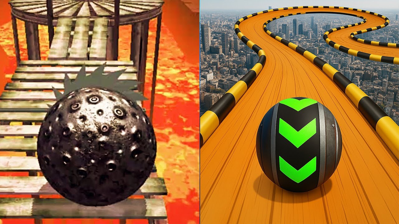 Rollance Adventure Balls VS Sky Rolling Balls - All Levels SpeedRun Gameplay Android iOS Ep4