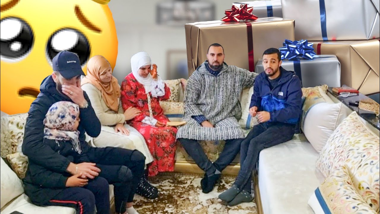 محمد فاجأ راضية بهدية على طلب المشاهدين و ها علاش بكات بالدموع🥺🎁