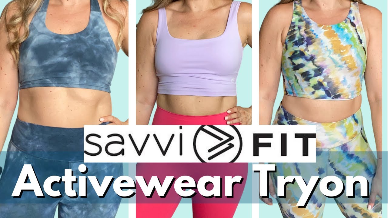 SAVVI NEW RELEASES- Active Wear Try On Review/Savvi Haul
