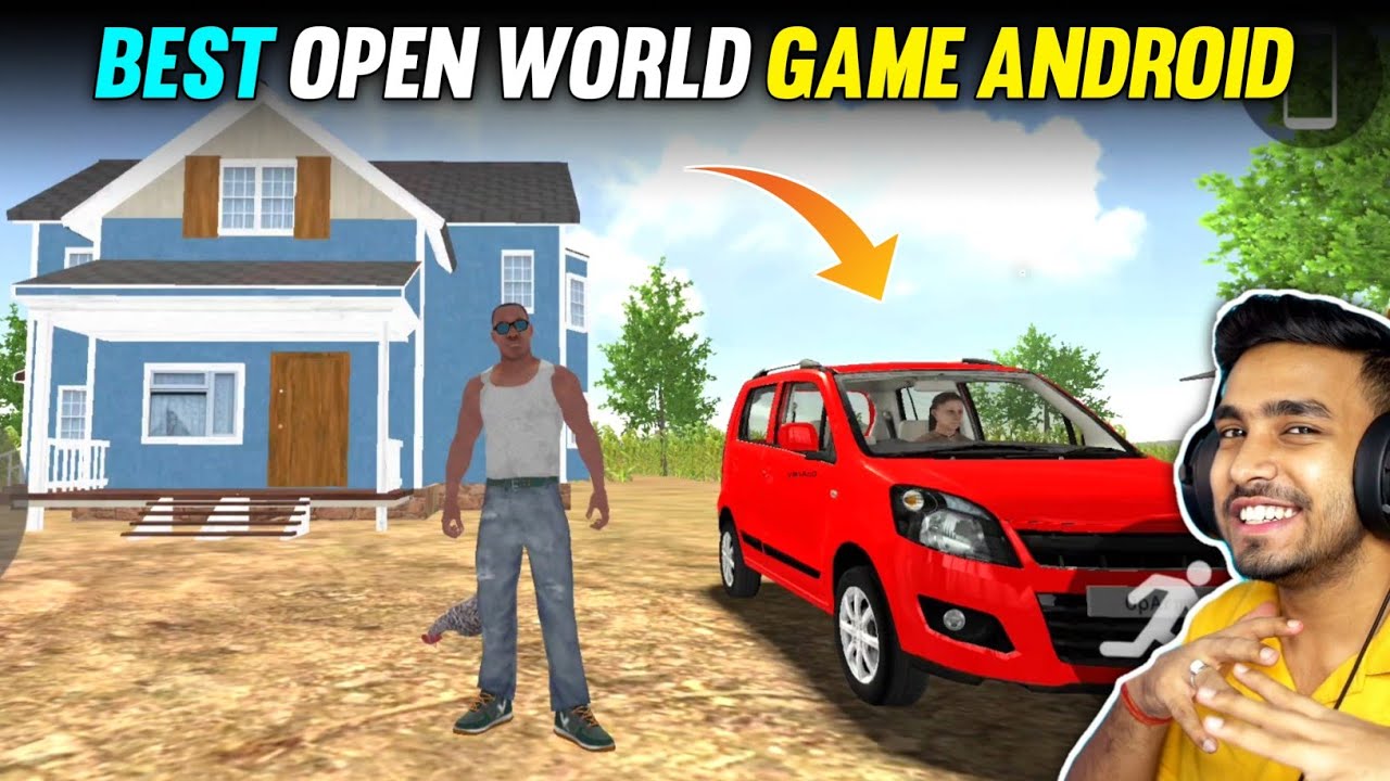 Best Open World Games For  Android | Indian Car Simulator 3d Techno Gamerz