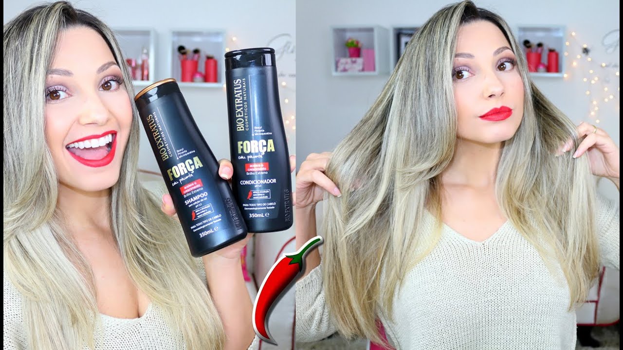 CRESCIMENTO:  Força com Pimenta Bio Extratus resenha e aplicação Por Bia Munstein