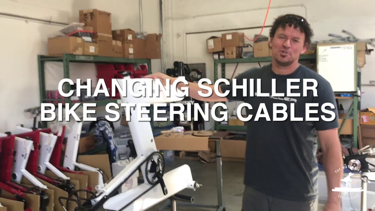 Changing steering cable on a Schiller Bike