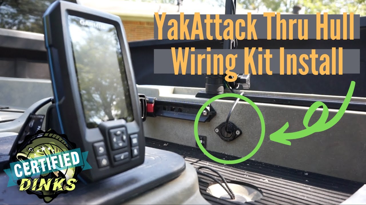 YakAttack Thru Hull Wiring Kit Install
