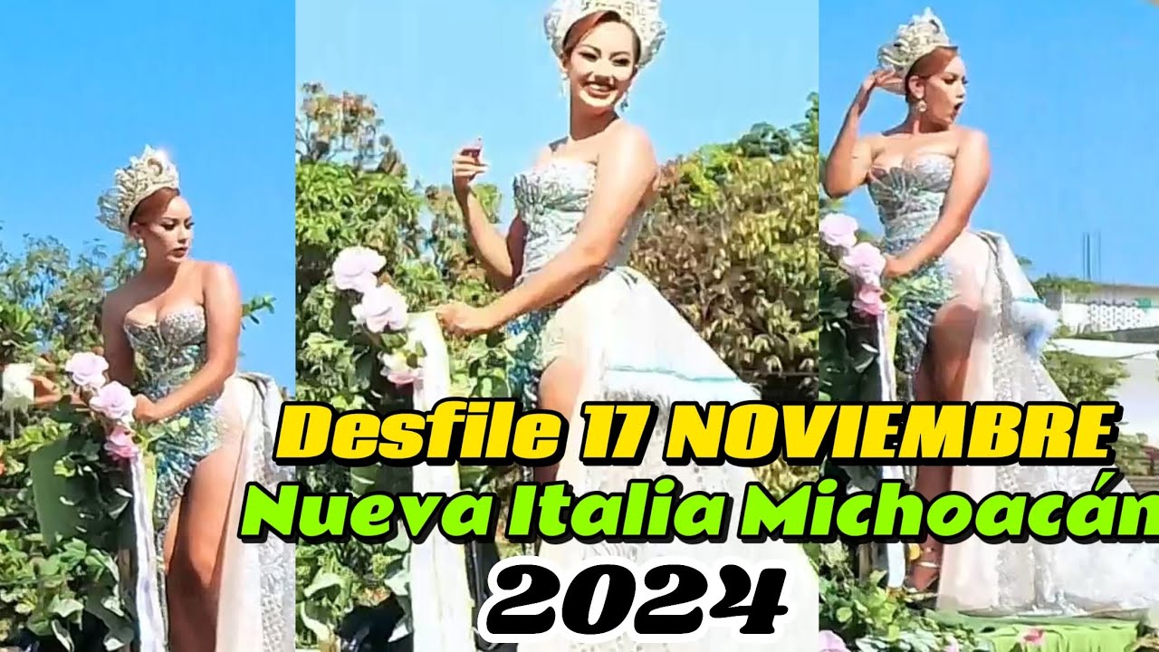 Desfile 17 de Noviembre Nueva Italia Michoacán 2024!