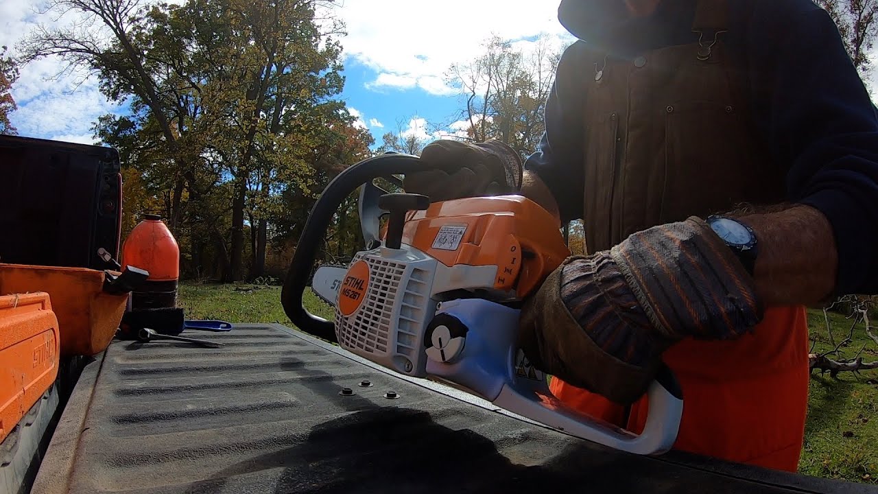STIHL MS 261 ПЕРВЫЕ ВПЕЧАТЛЕНИЯ!