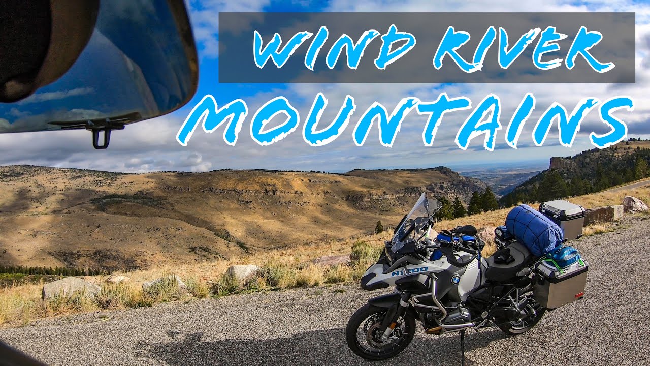 Wind River Mountains WY Motorcycle & Fly Fishing Adventure! | BMW R1200GSA | Moto Fishing