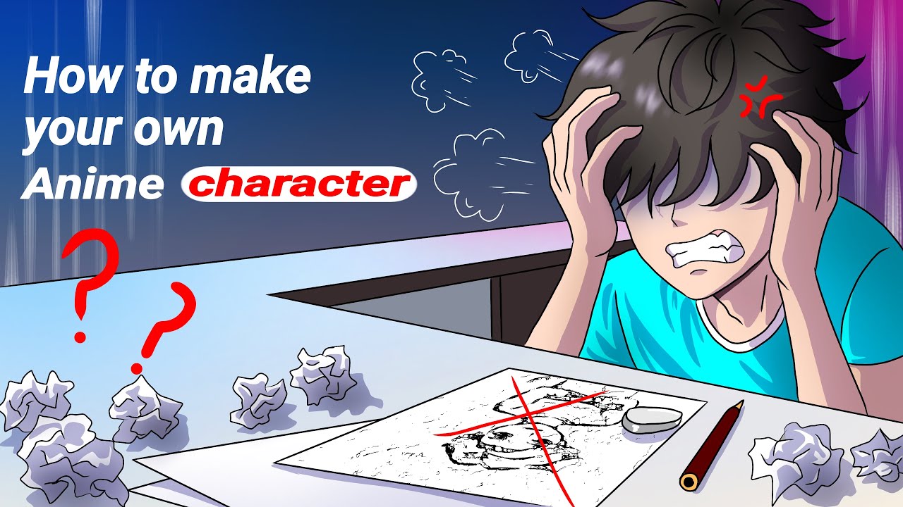 How To Make Your Own Anime Character.