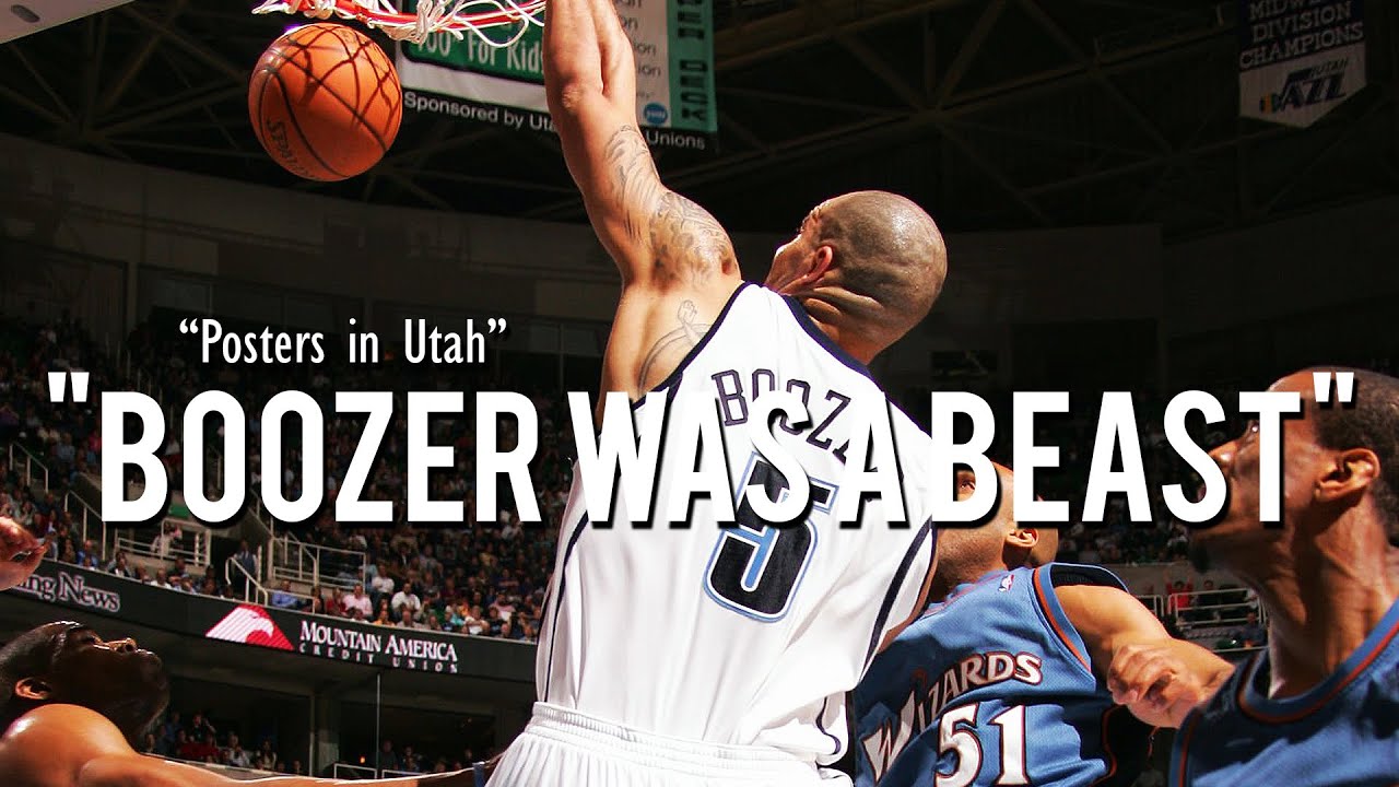 Top 10 Carlos Boozer Dunks in Utah Jazz Jersey