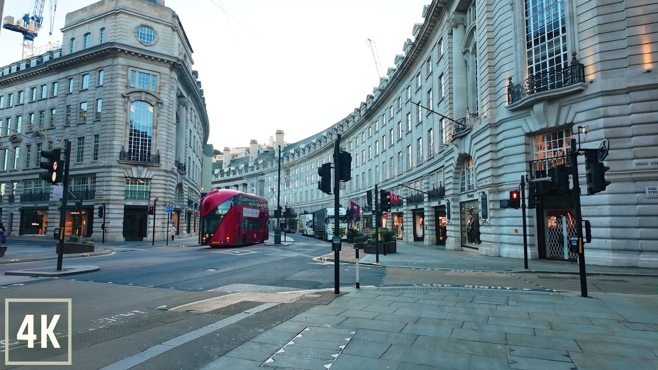 London Morning Walk | Soho to Piccadilly 4K