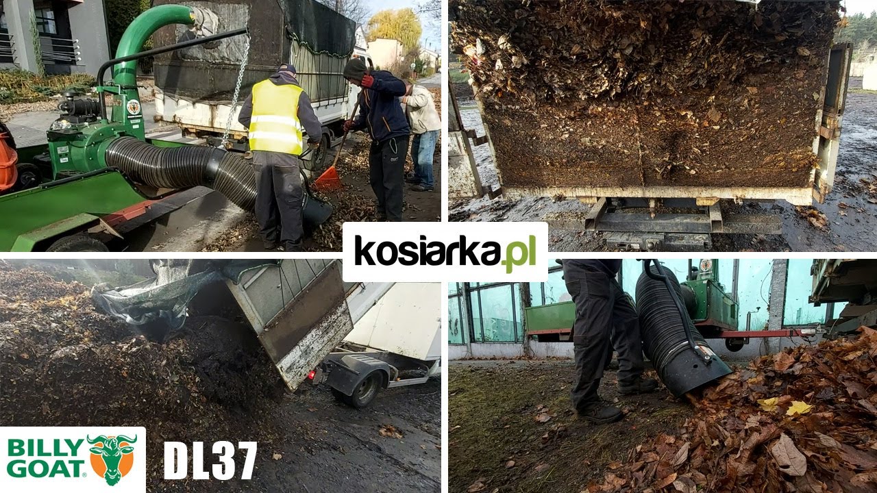 Odkurzacz do Liści Naburtowy Billy Goat DL37 - Maszyny dla Firm Komunalnych - PROSAT Śląsk