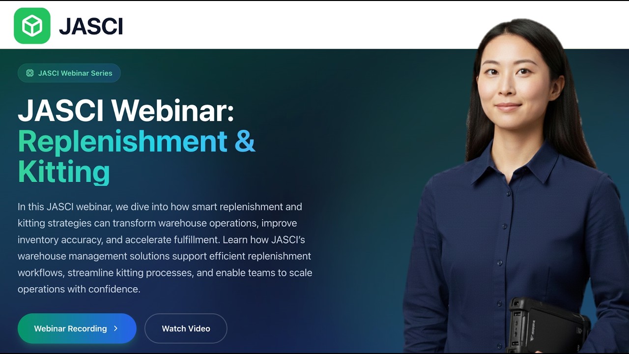 JASCI Webinar: Replenishment & Kitting