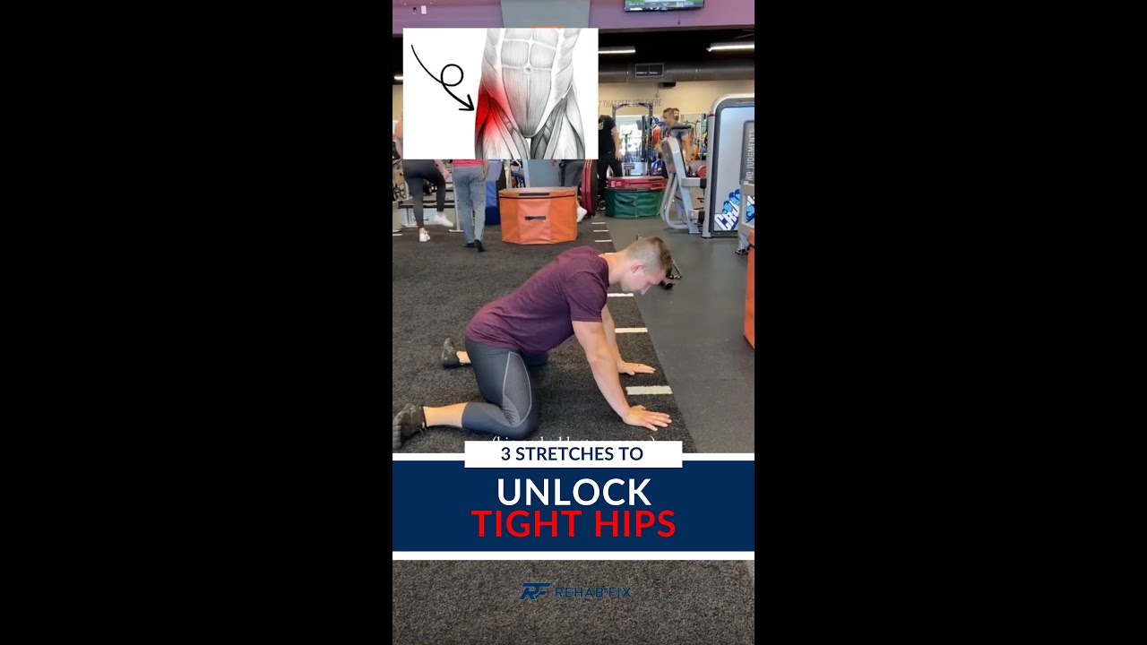 3 Stretches To Unlock Tight Hips