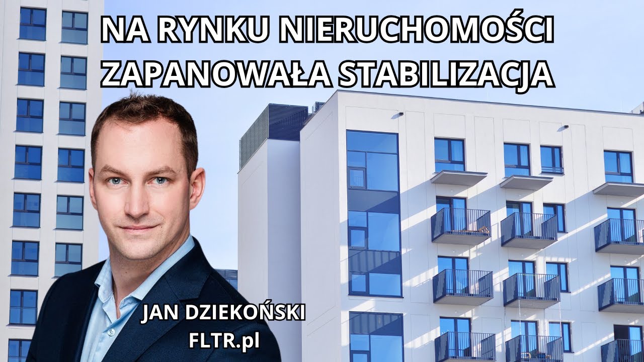 Na rynku mieszkaniowym zapanowała stagnacja - Jan Dziekoński