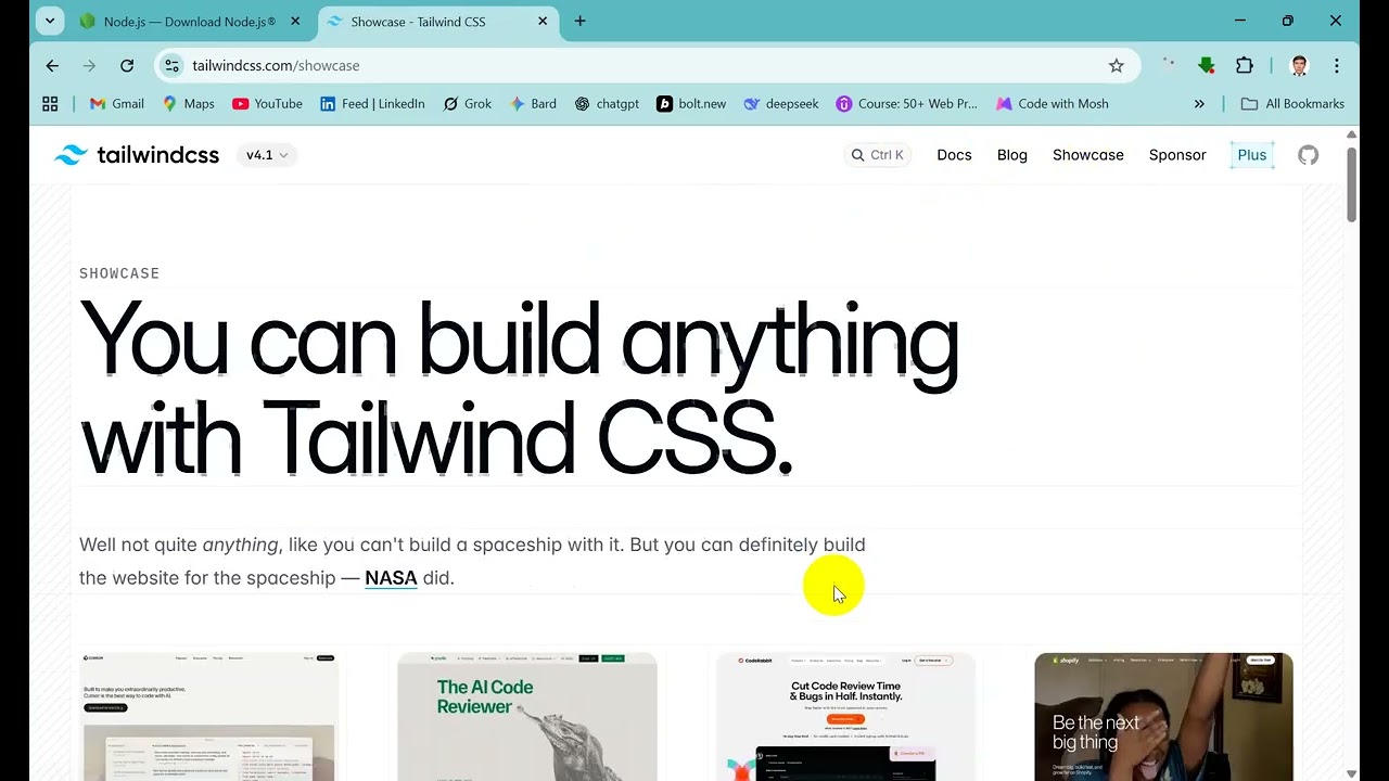 Tailwind css Installation