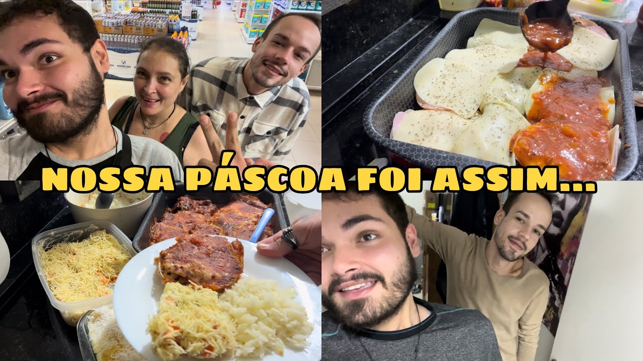 COMO FOI O NOSSO DOMINGO DE PÁSCOA | COM NANDA MEL