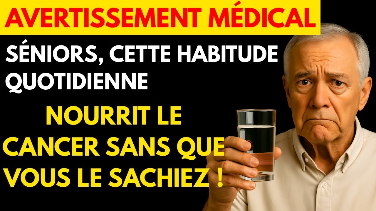 Avviso Medico: Anziani, questa abitudine quotidiana sta ALIMENTANDO il cancro senza che lo sappiate!