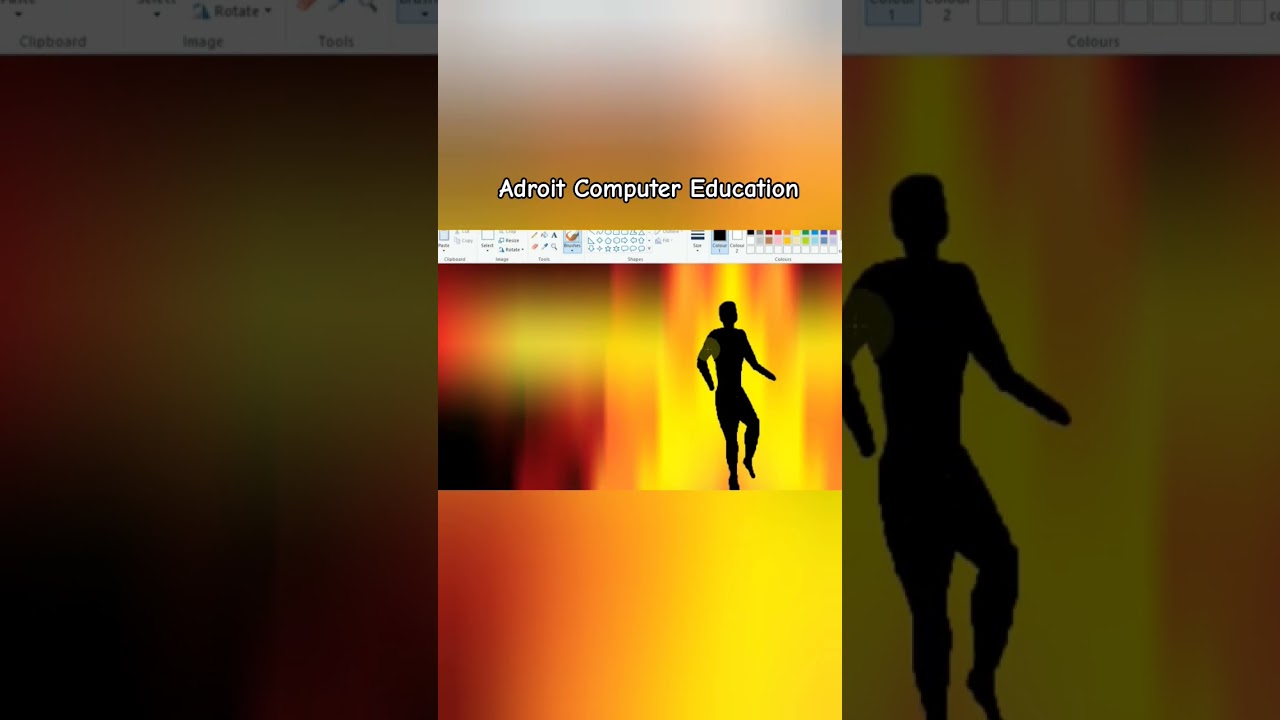 🖌️ How to Draw Nature Scenery in MS Paint | Easy Drawing | Easy Step by Step Tutorial | 🎨