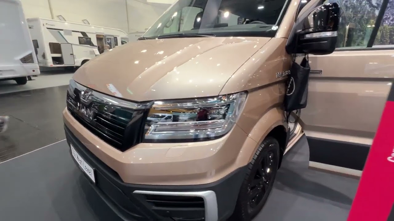 MAN TGE 3.180 4X2F SB (2025) Interior And Exterior - Caravan Salon 2024 Dusseldorf