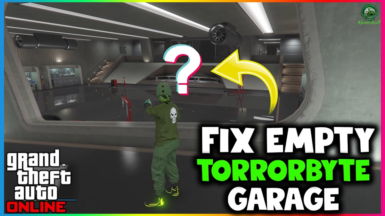КАК ИСПРАВИТЬ ПУСТОЙ ГАРАЖ TERRORBYTE. РУКОВОДСТВО ПО ОНЛАЙН-СПРАВКЕ В GTA