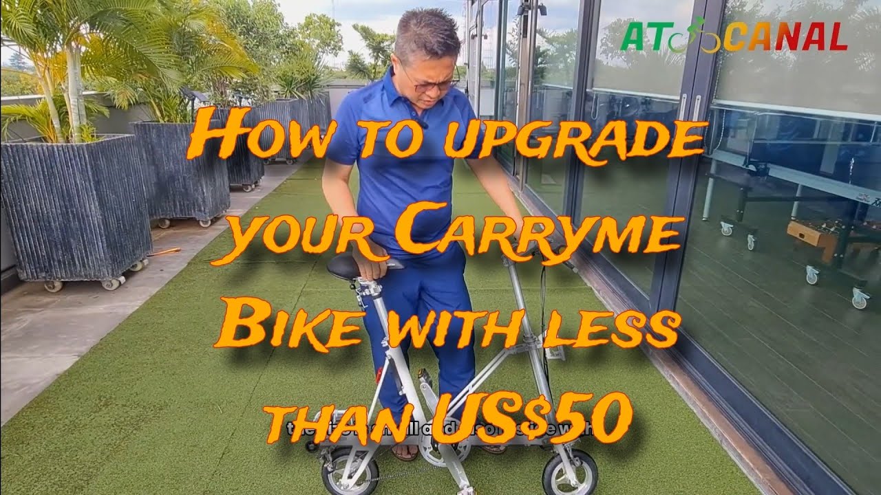 How to reduce Carryme Bike weight with less than $50 ?