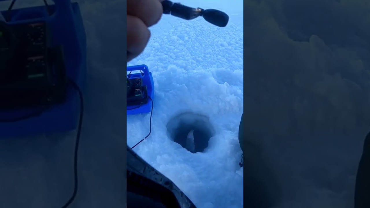 She Is Cold As Ice: Ice Fishing Dillon Reservoir in Summit County, Colorado: 