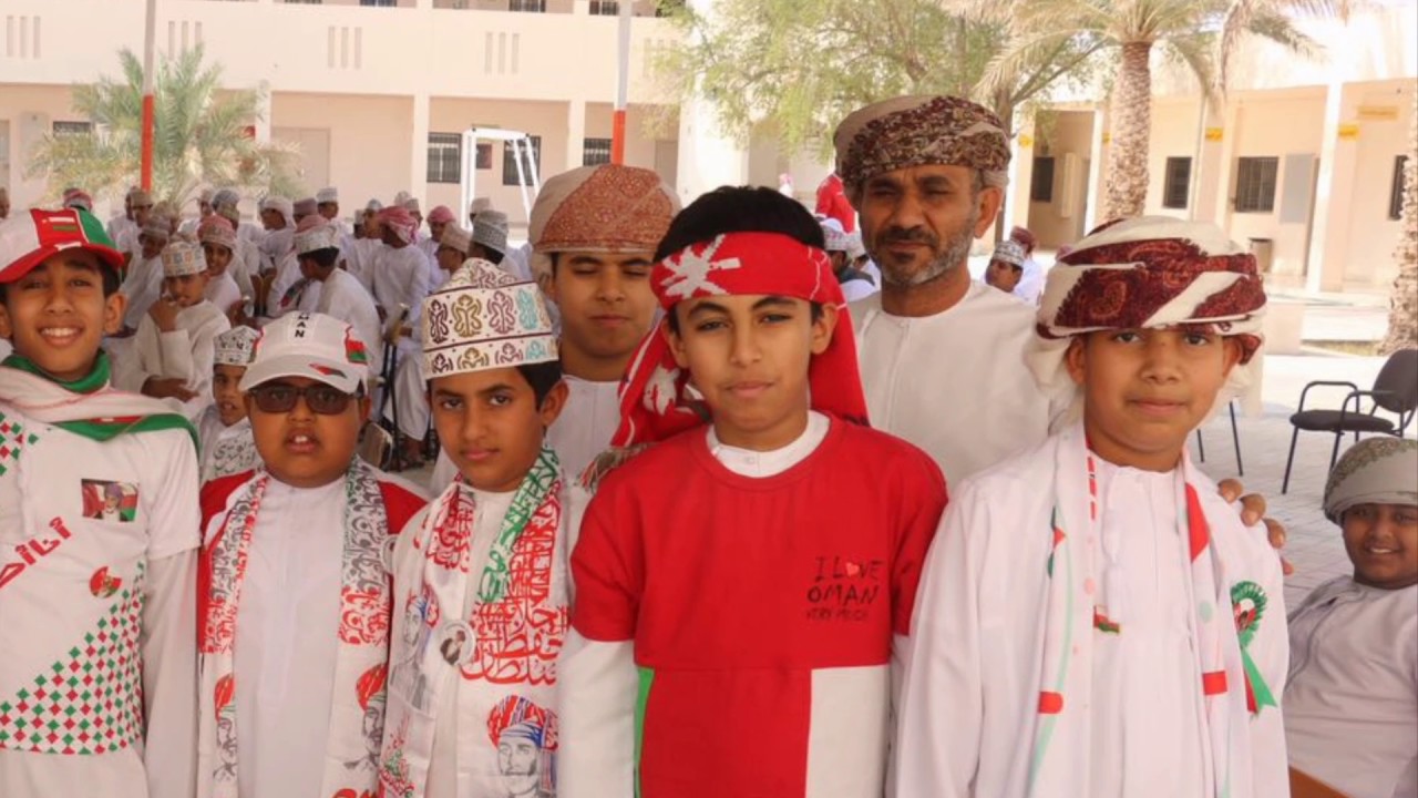 أحتفال مدرسة عمر بن مسعود بالعيد الوطني